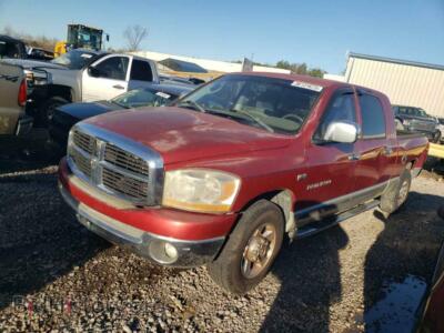 2006 Dodge RAM 1500, burgundy — VIN 3D3KR19D06G206778, Copart