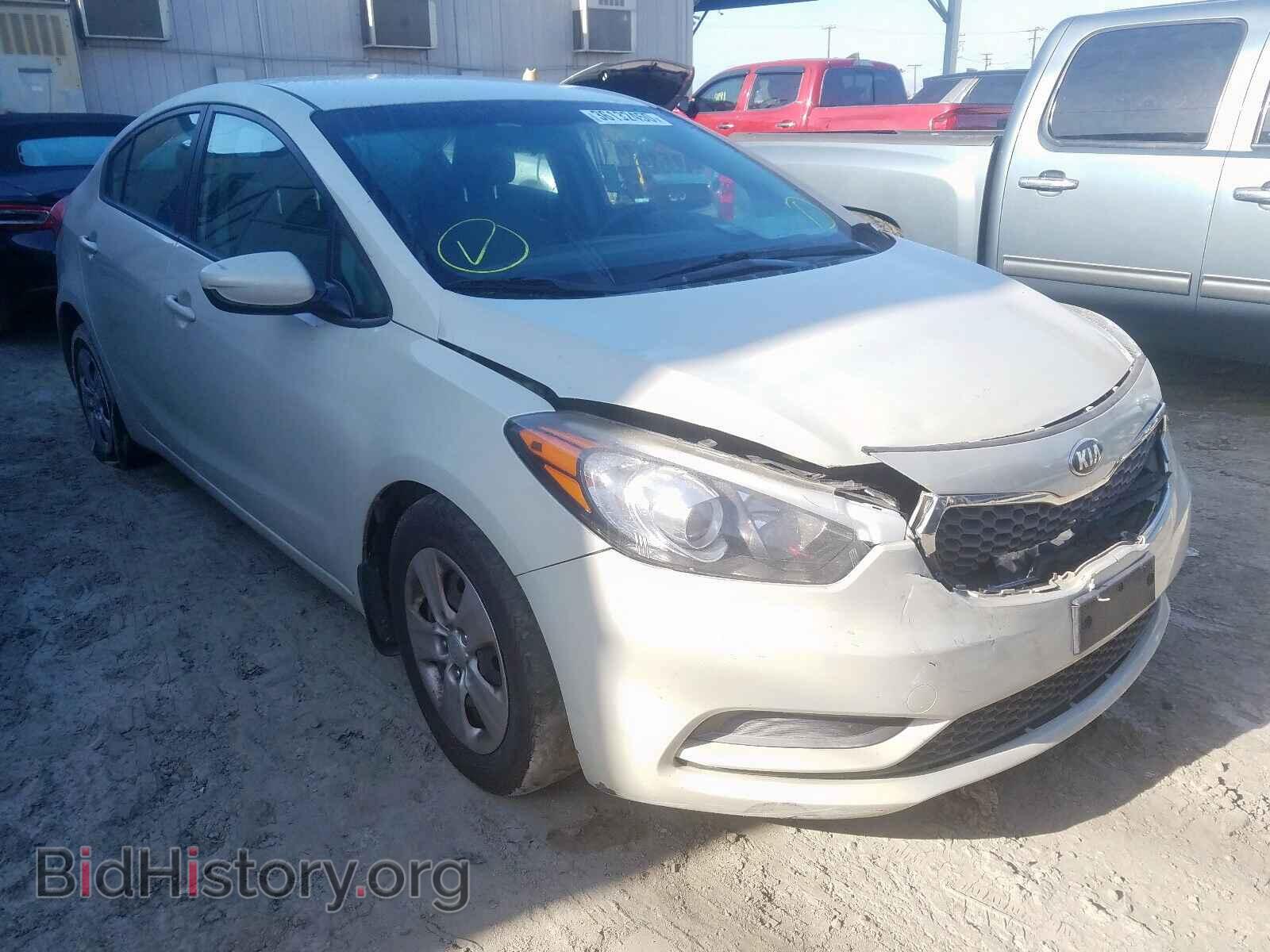 Фотография KNAFK4A67F5334601 - KIA FORTE 2015