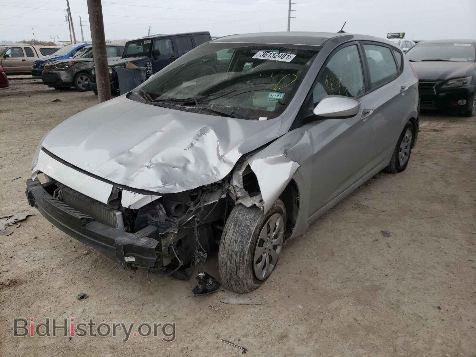 2017 HYUNDAI ACCENT - VIN: KMHCT5AE8HU315933 - Фото 2