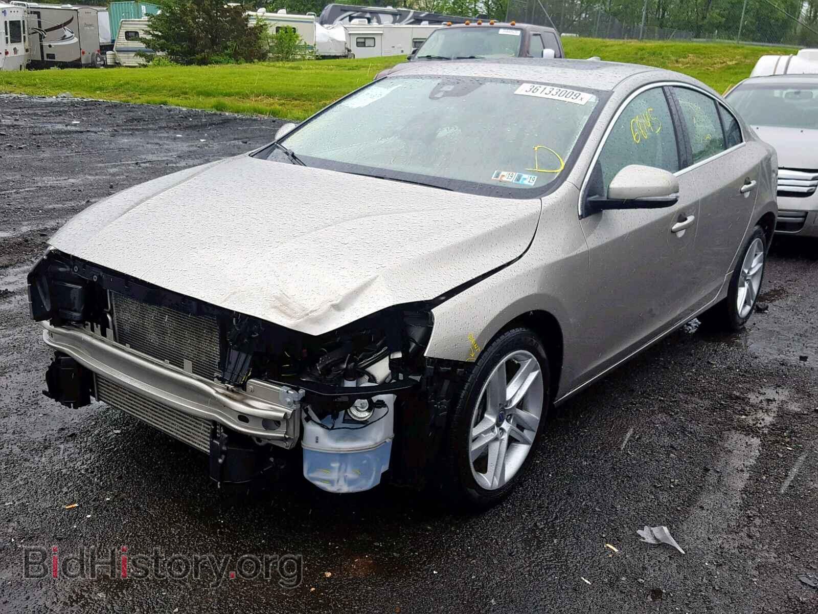 2014 VOLVO S60 - VIN: YV1612FS9E1298362 - Фото 2