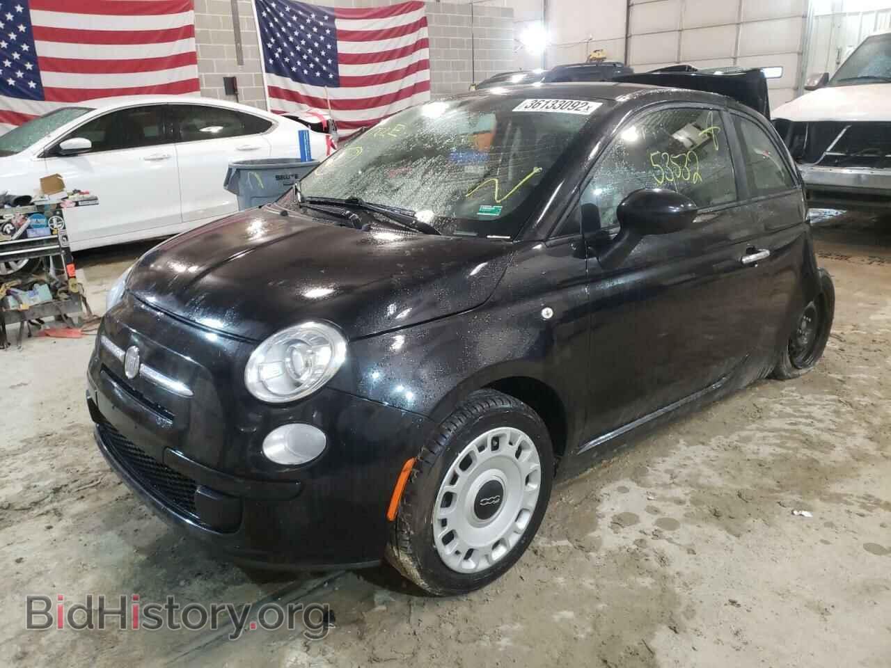 2013 FIAT 500 - VIN: 3C3CFFAR4DT515446 - Фото 2