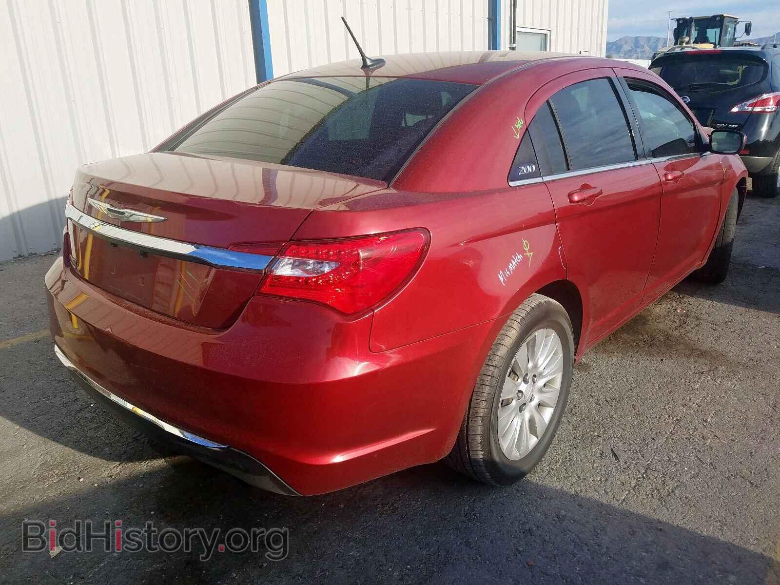 2013 CHRYSLER 200 - VIN: 1C3CCBAB7DN606523 - Photo 4