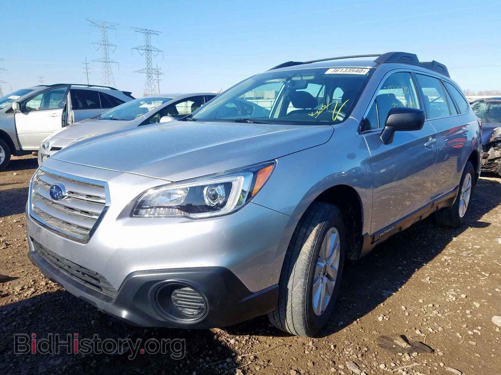 2017 SUBARU OUTBACK - VIN: 4S4BSAAC4H3382962 - Фото 2