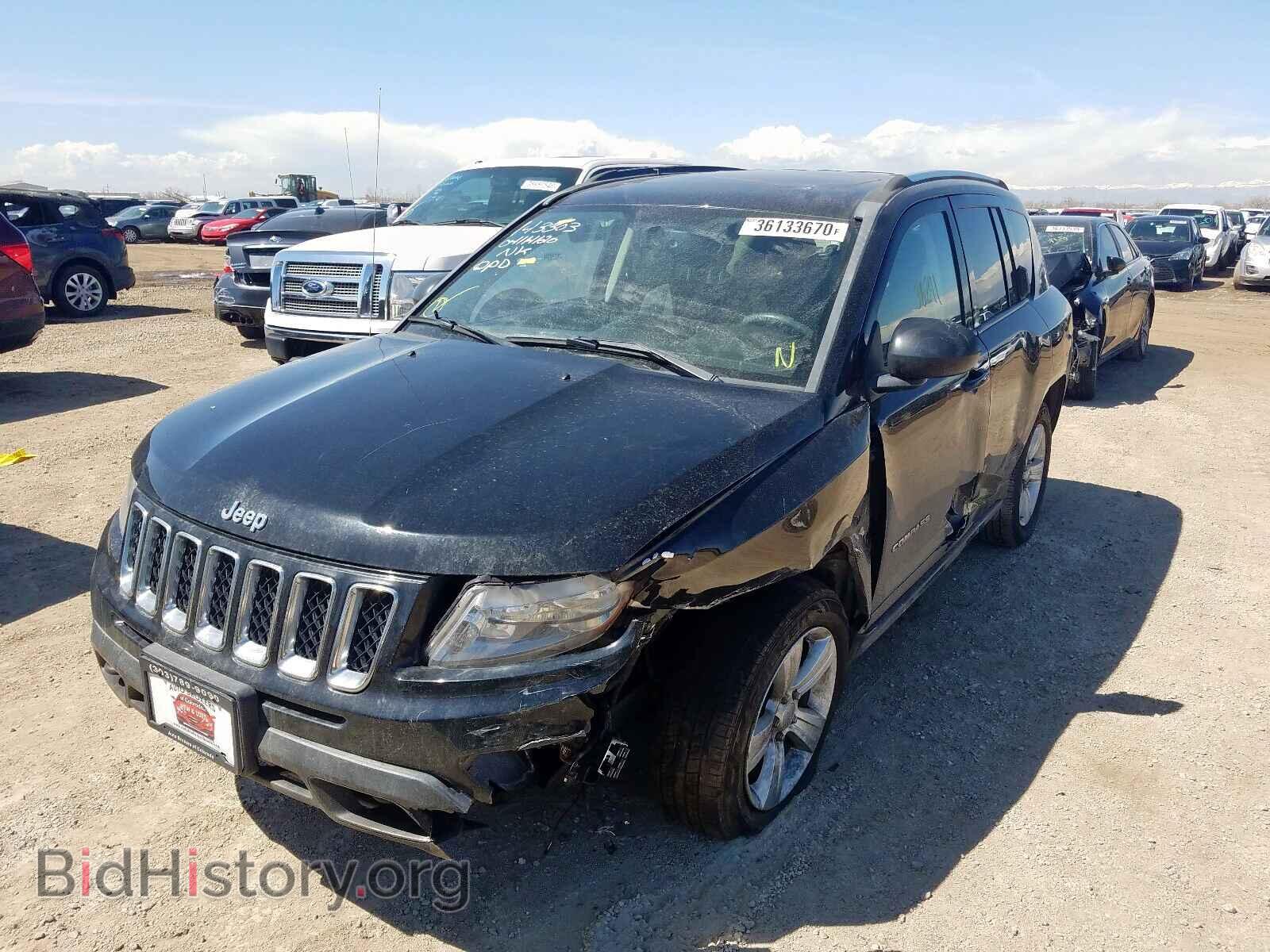 2012 JEEP COMPASS - VIN: 1C4NJDEBXCD572873 - Photo 2