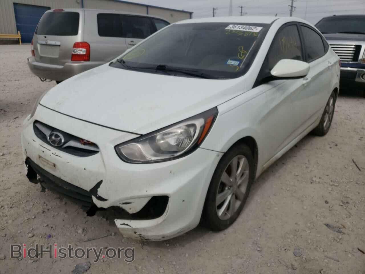2012 HYUNDAI ACCENT - VIN: KMHCU4AE2CU223815 - Фото 2