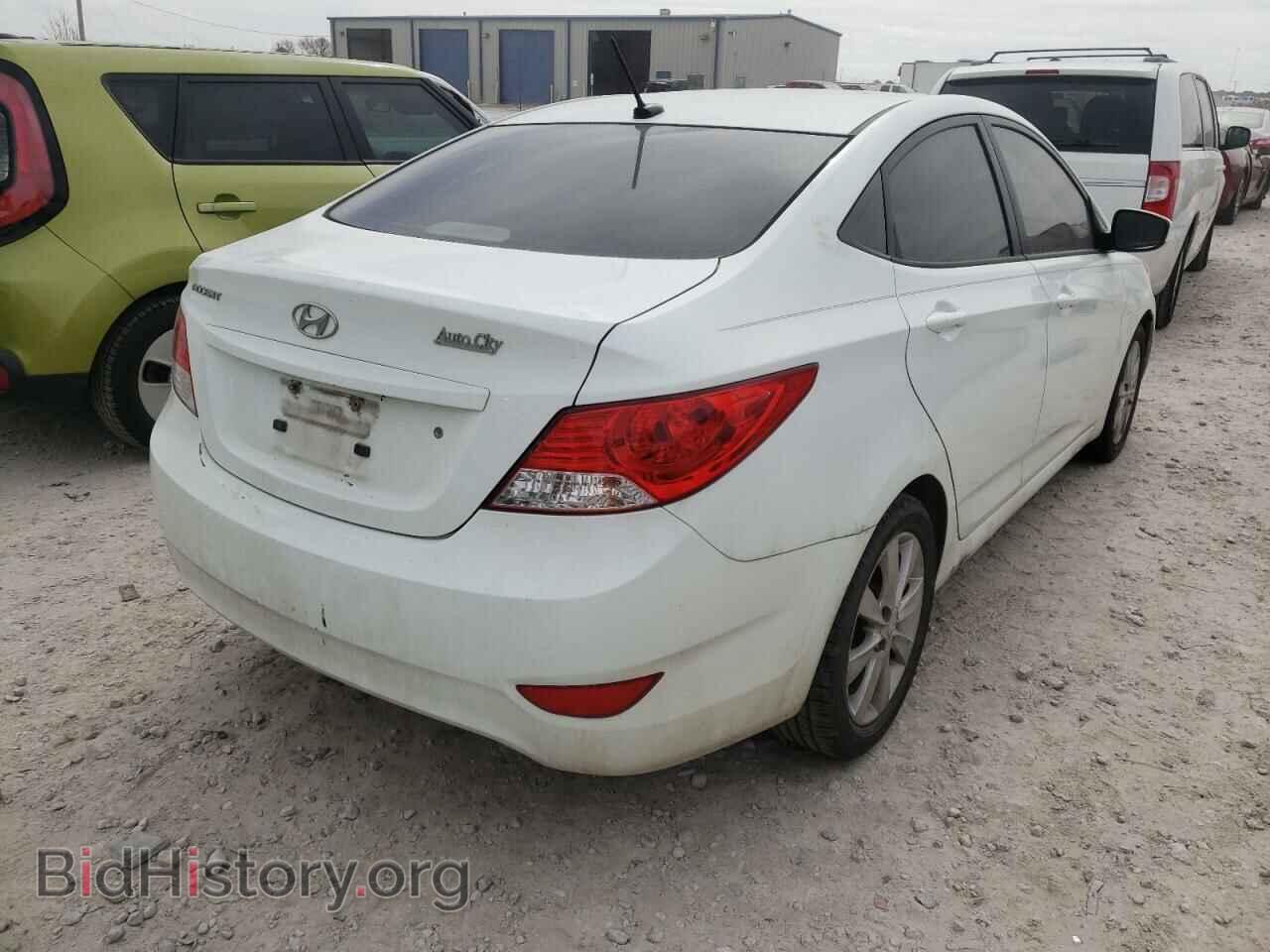 2012 HYUNDAI ACCENT - VIN: KMHCU4AE2CU223815 - Фото 4