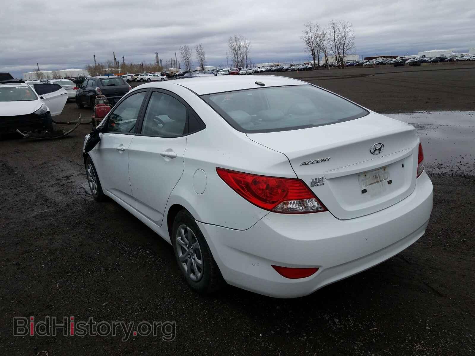2014 HYUNDAI ACCENT - VIN: KMHCT4AE9EU709348 - Фото 3