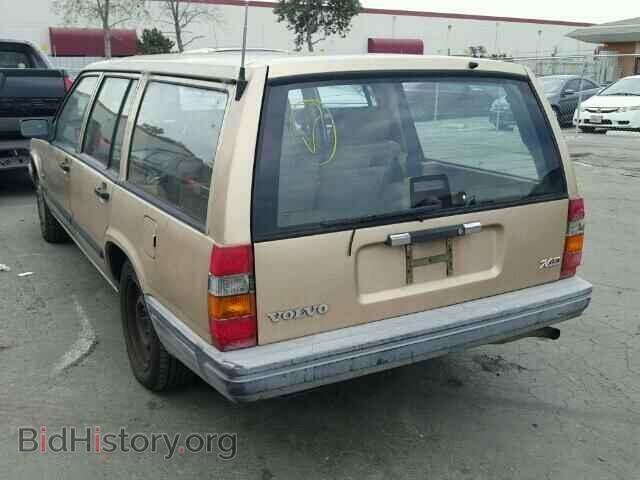 1991 VOLVO 740 - VIN: YV1FA8859M2324218 - Фото 3