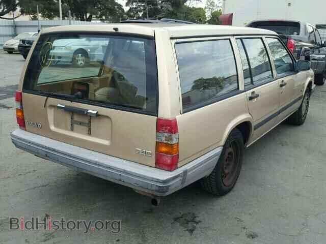 1991 VOLVO 740 - VIN: YV1FA8859M2324218 - Фото 4