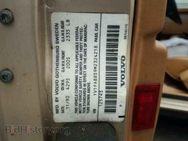 1991 VOLVO 740 - VIN: YV1FA8859M2324218 - Фото 10