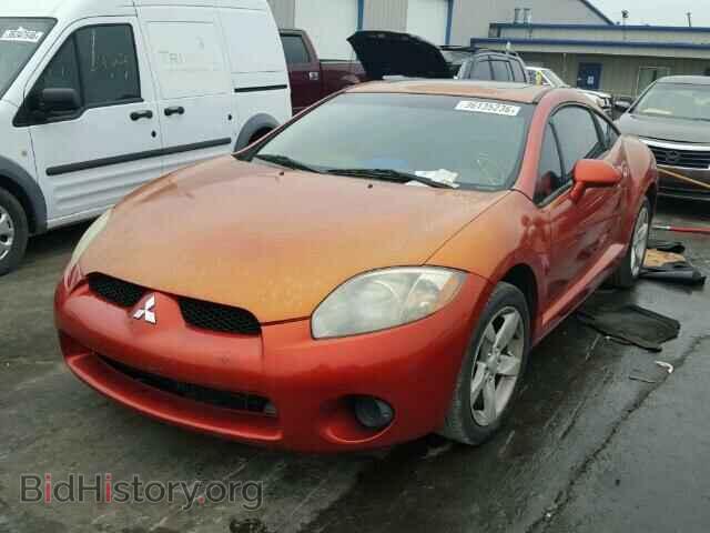 2006 MITSUBISHI ECLIPSE - VIN: 4A3AK24F86E021762 - Фото 2