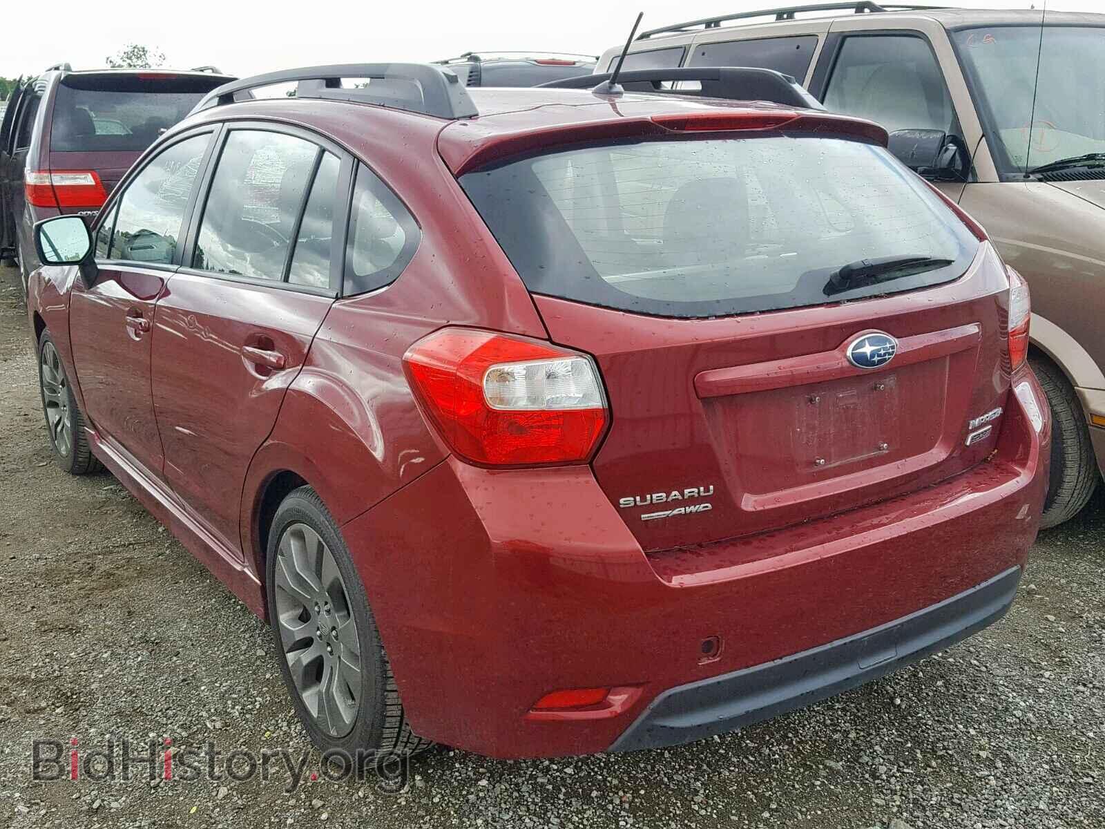 2012 SUBARU IMPREZA - VIN: JF1GPAS61CH204724 - Фото 3