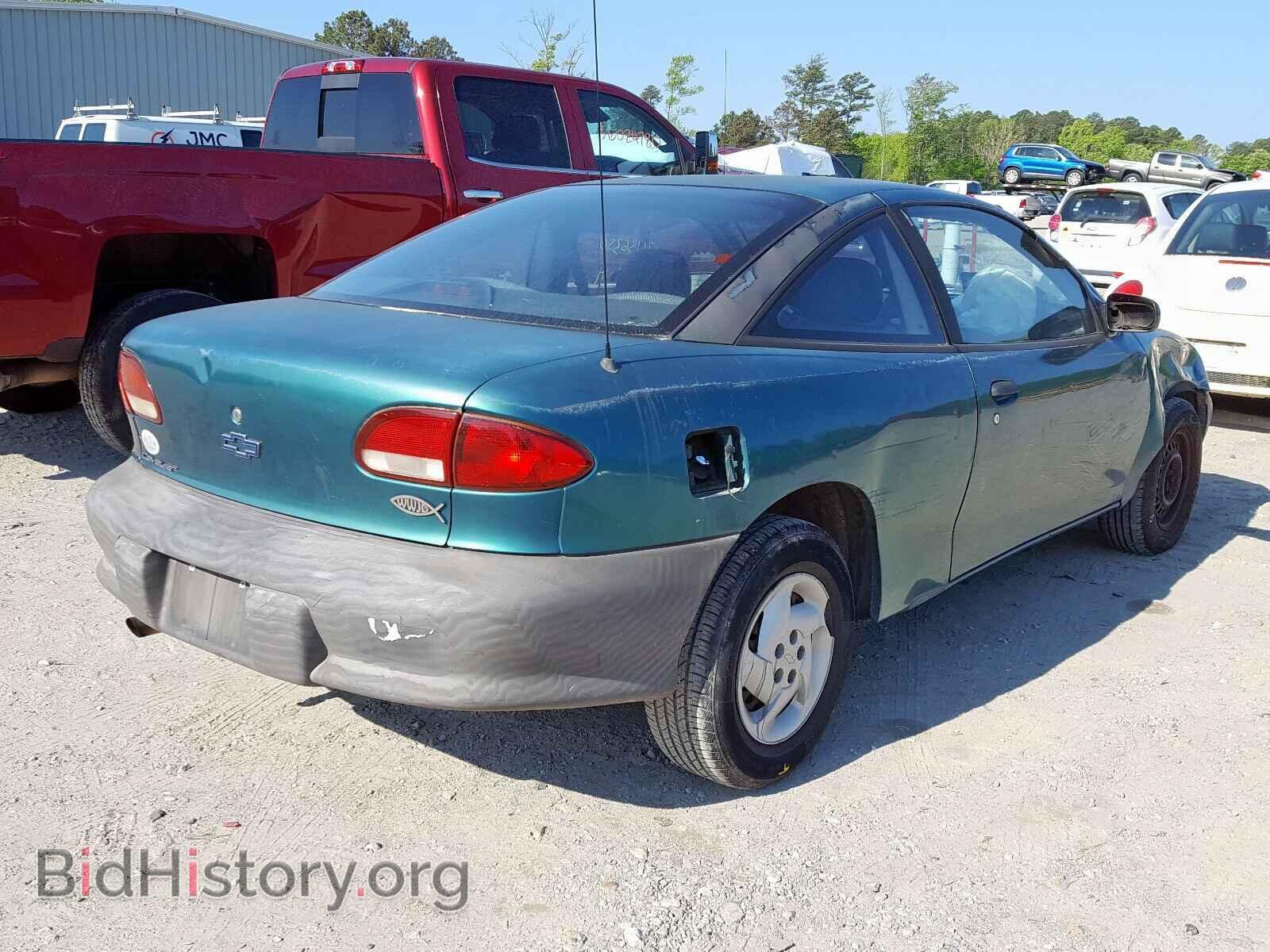 1999 CHEVROLET CAVALIER - VIN: 1G1JC1248X7301255 - Фото 4