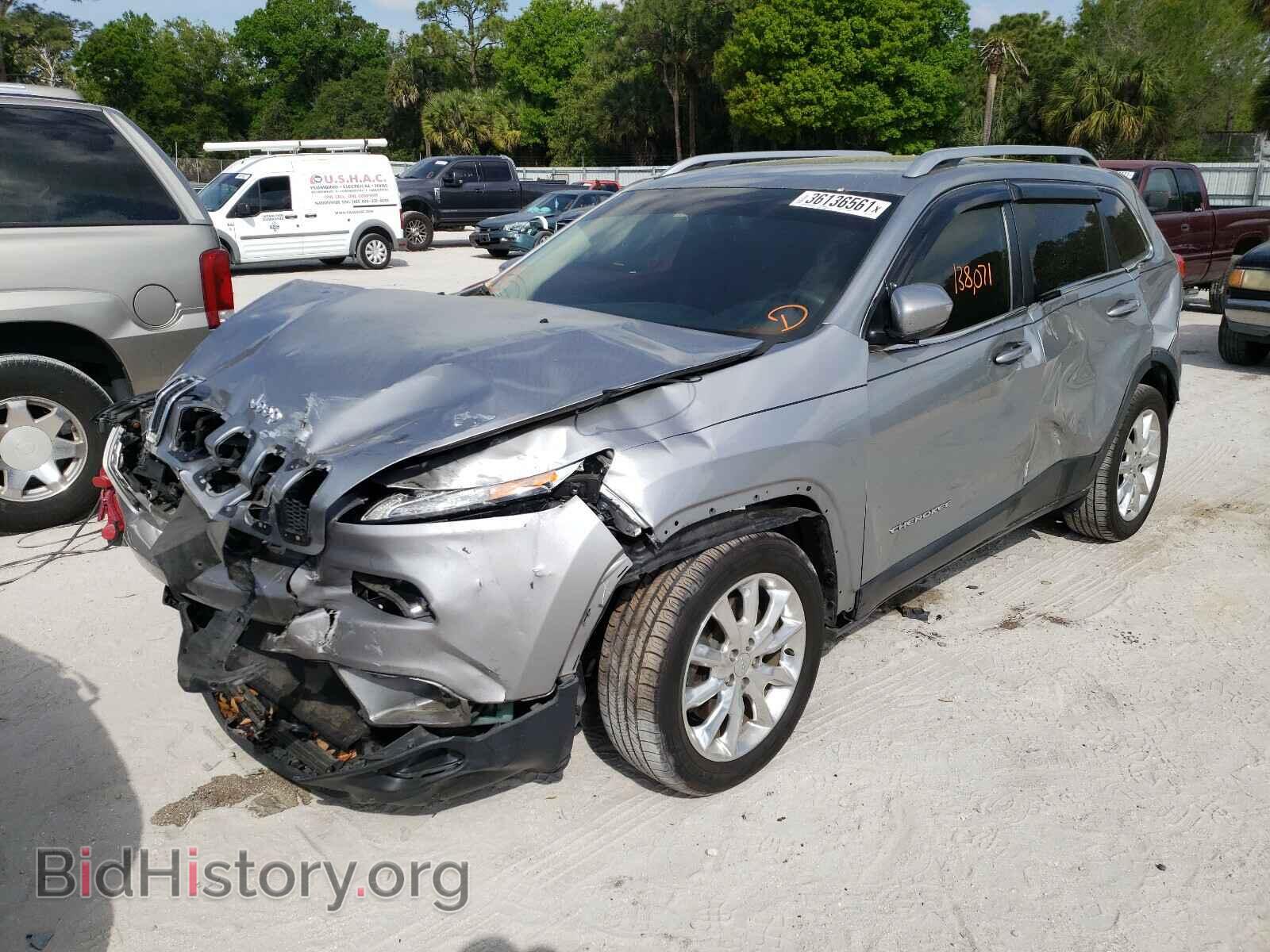 2016 JEEP CHEROKEE - VIN: 1C4PJLDB5GW125981 - Фото 2