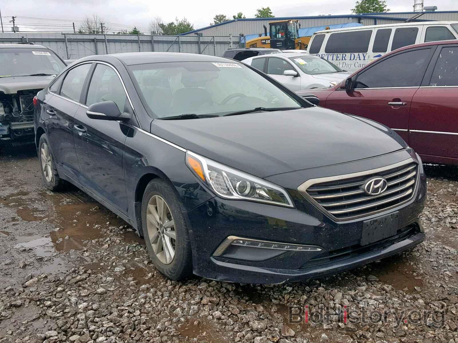 Фотография 5NPE24AA0FH113148 - HYUNDAI SONATA 2015