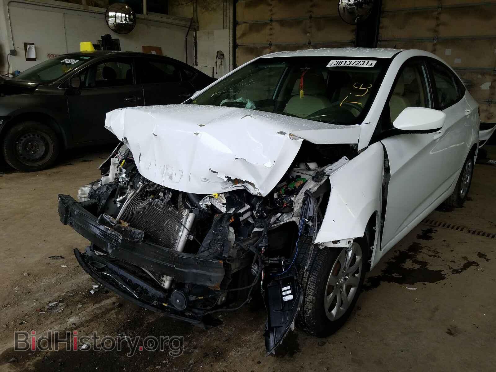 2014 HYUNDAI ACCENT - VIN: KMHCT4AE0EU686087 - Photo 2