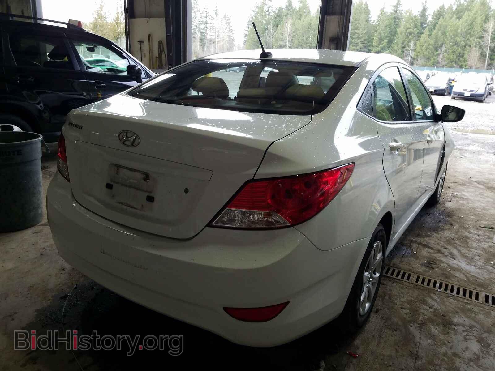2014 HYUNDAI ACCENT - VIN: KMHCT4AE0EU686087 - Photo 4