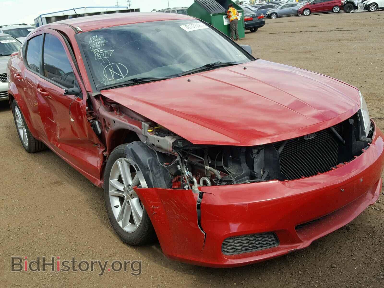 Photo 1C3CDZAG8DN523166 - DODGE AVENGER 2013