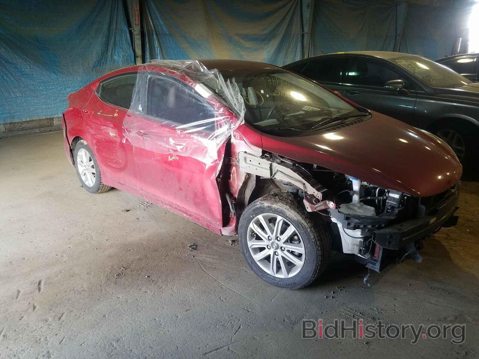 Фотография 5NPDH4AE2EH540262 - HYUNDAI ELANTRA 2014