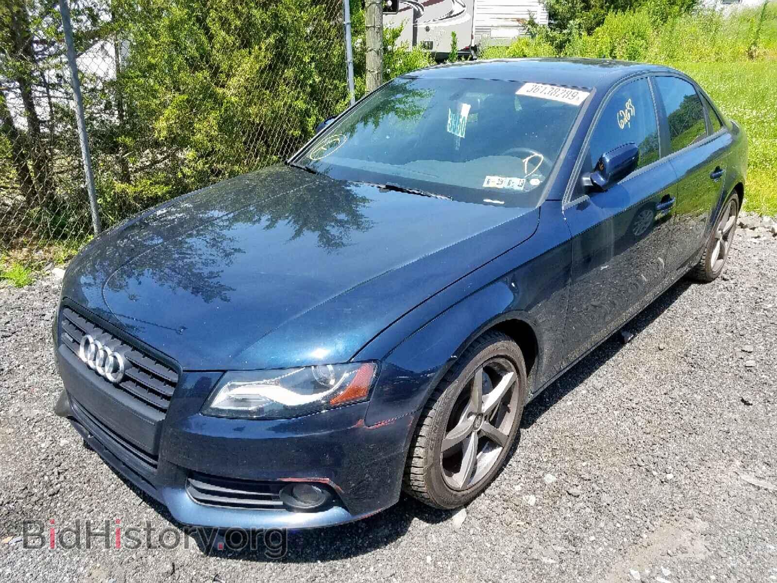 2011 AUDI A4 - VIN: WAUKFAFL2BN054191 - Фото 2