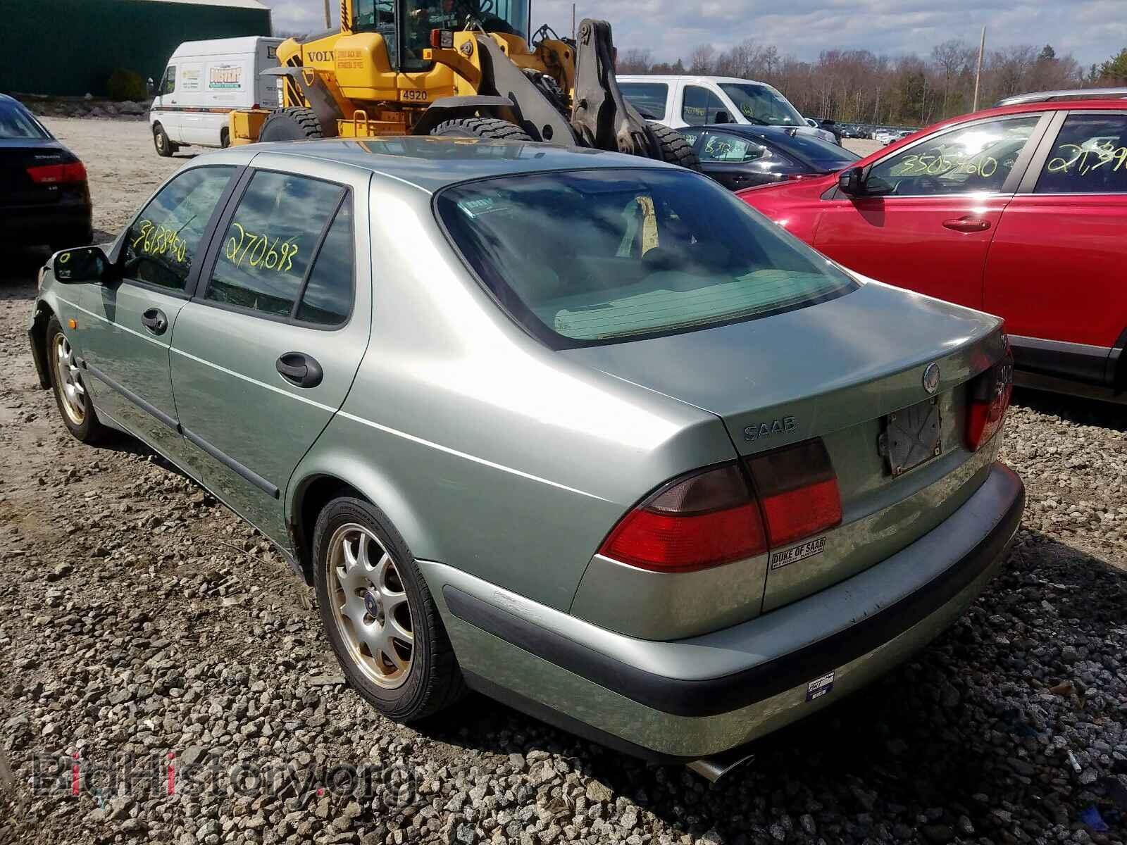 2000 SAAB 9 5 - VIN: YS3ED48E5Y3015503 - Фото 3