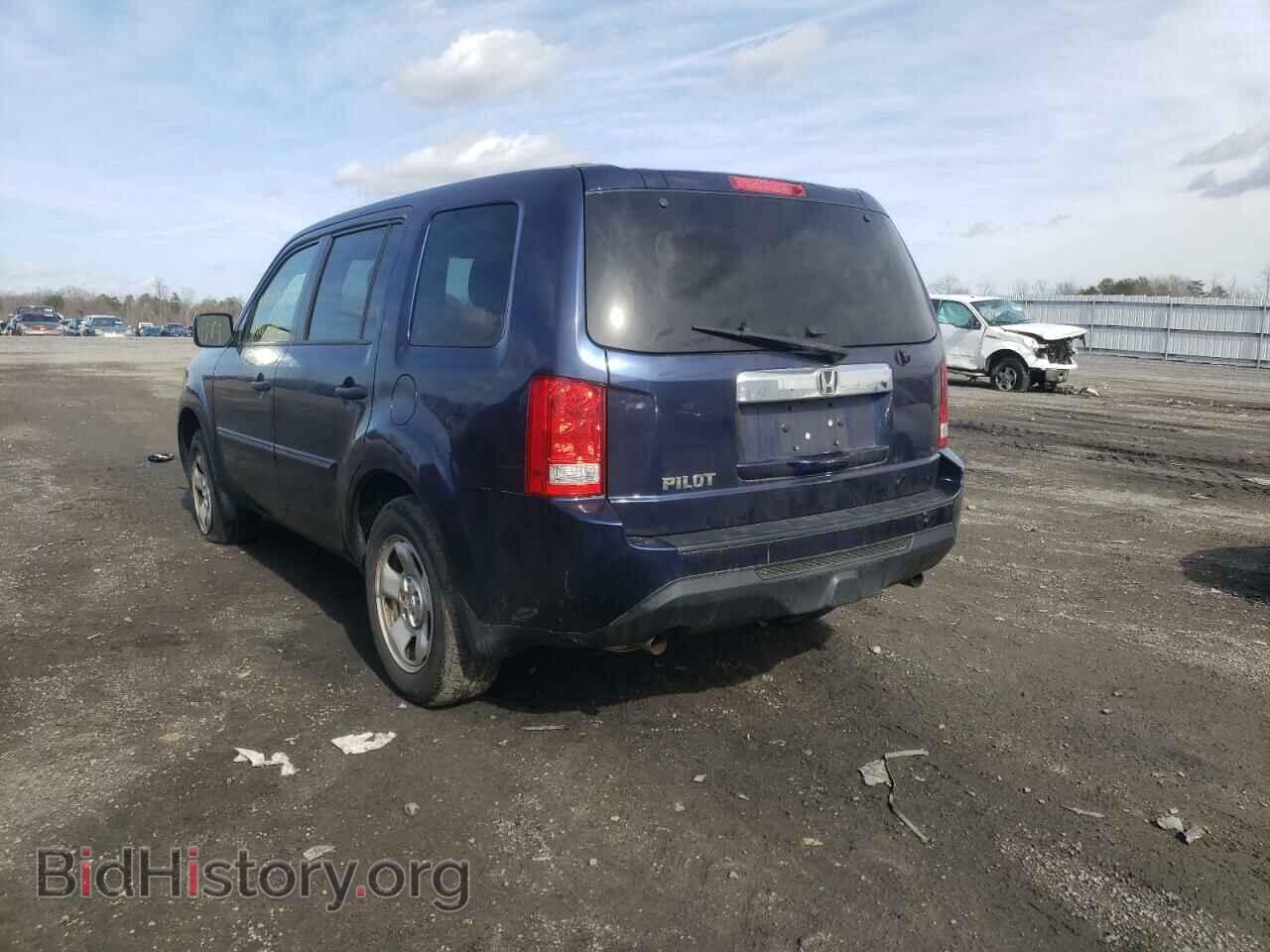 2014 HONDA PILOT - VIN: 5FNYF3H24EB011388 - Фото 3