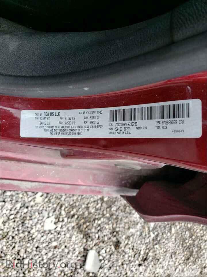 2015 CHRYSLER 200 - VIN: 1C3CCCAB4FN739796 - Фото 10