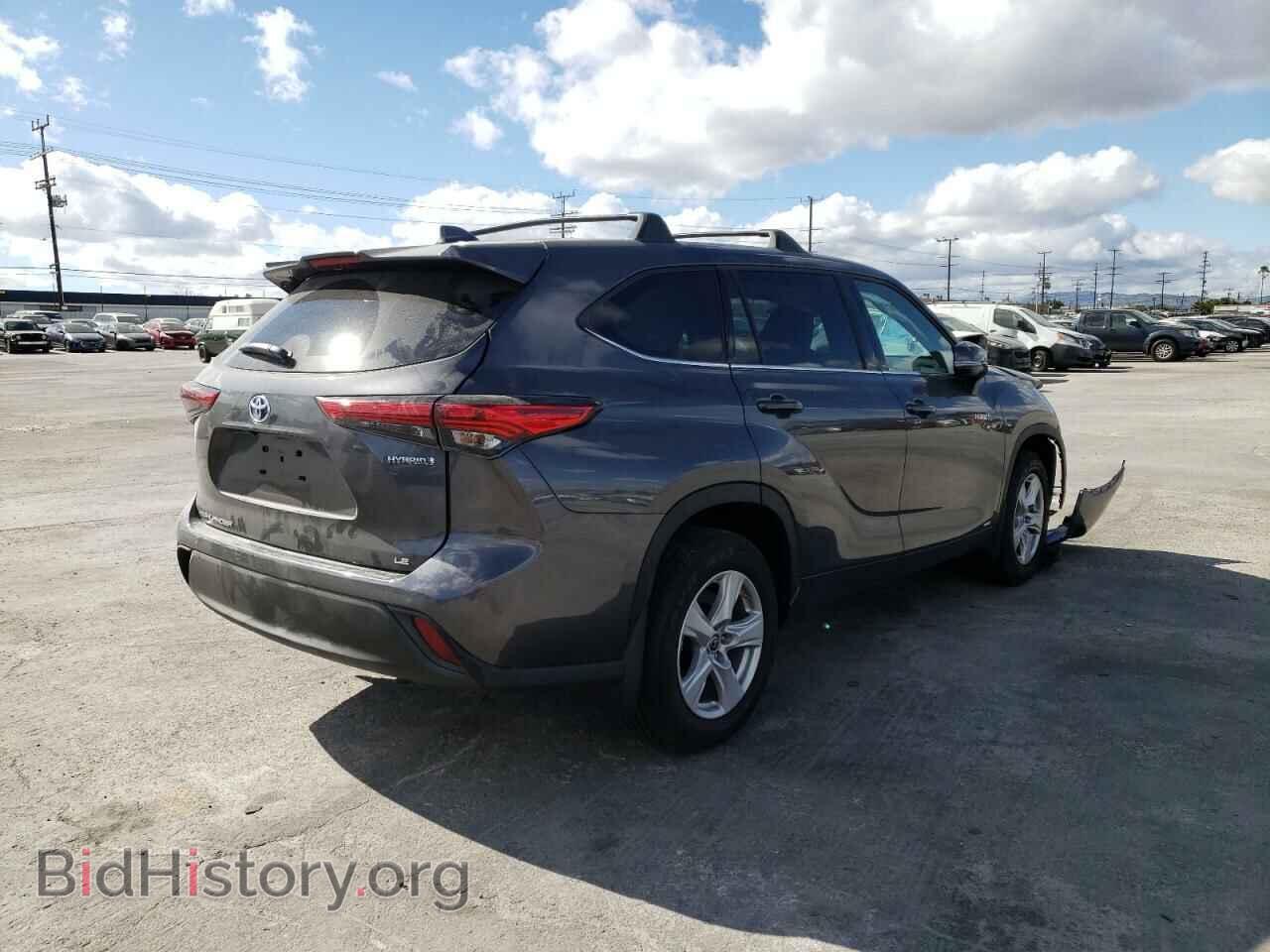 2021 TOYOTA HIGHLANDER - VIN: 5TDBBRCH3MS537411 - Фото 4