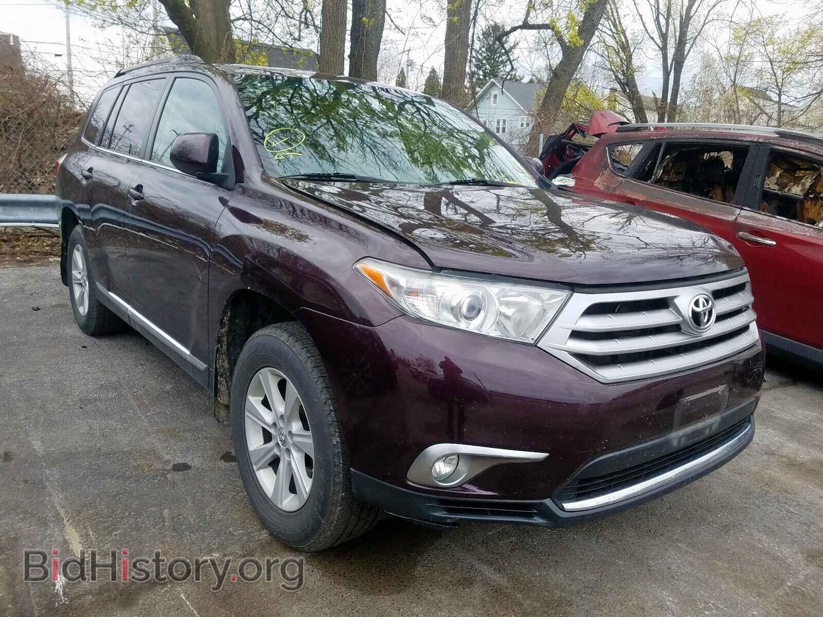 Фотография 5TDBK3EH9DS195781 - TOYOTA HIGHLANDER 2013