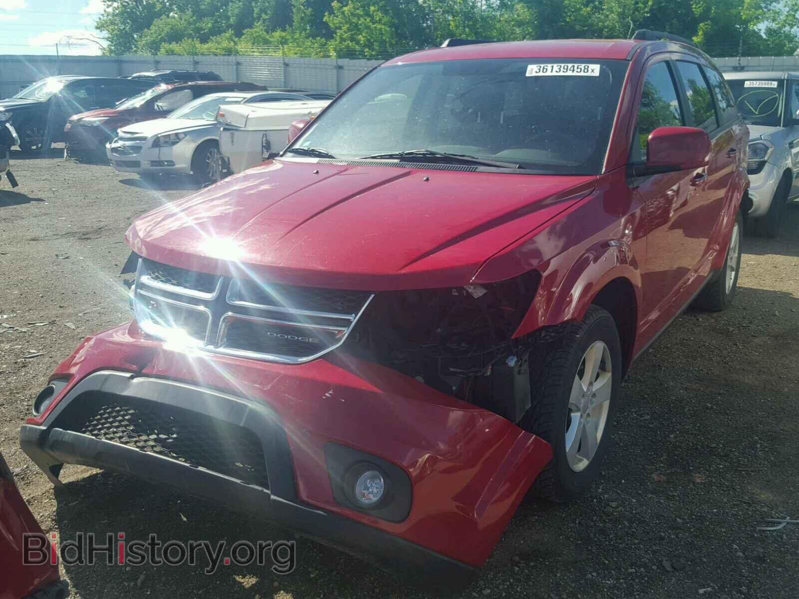 2012 DODGE JOURNEY - VIN: 3C4PDCBG6CT252261 - Фото 2