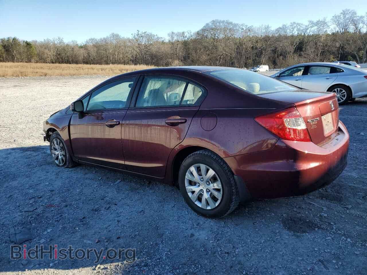 2012 HONDA CIVIC - VIN: 19XFB2F57CE095025 - Фото 2
