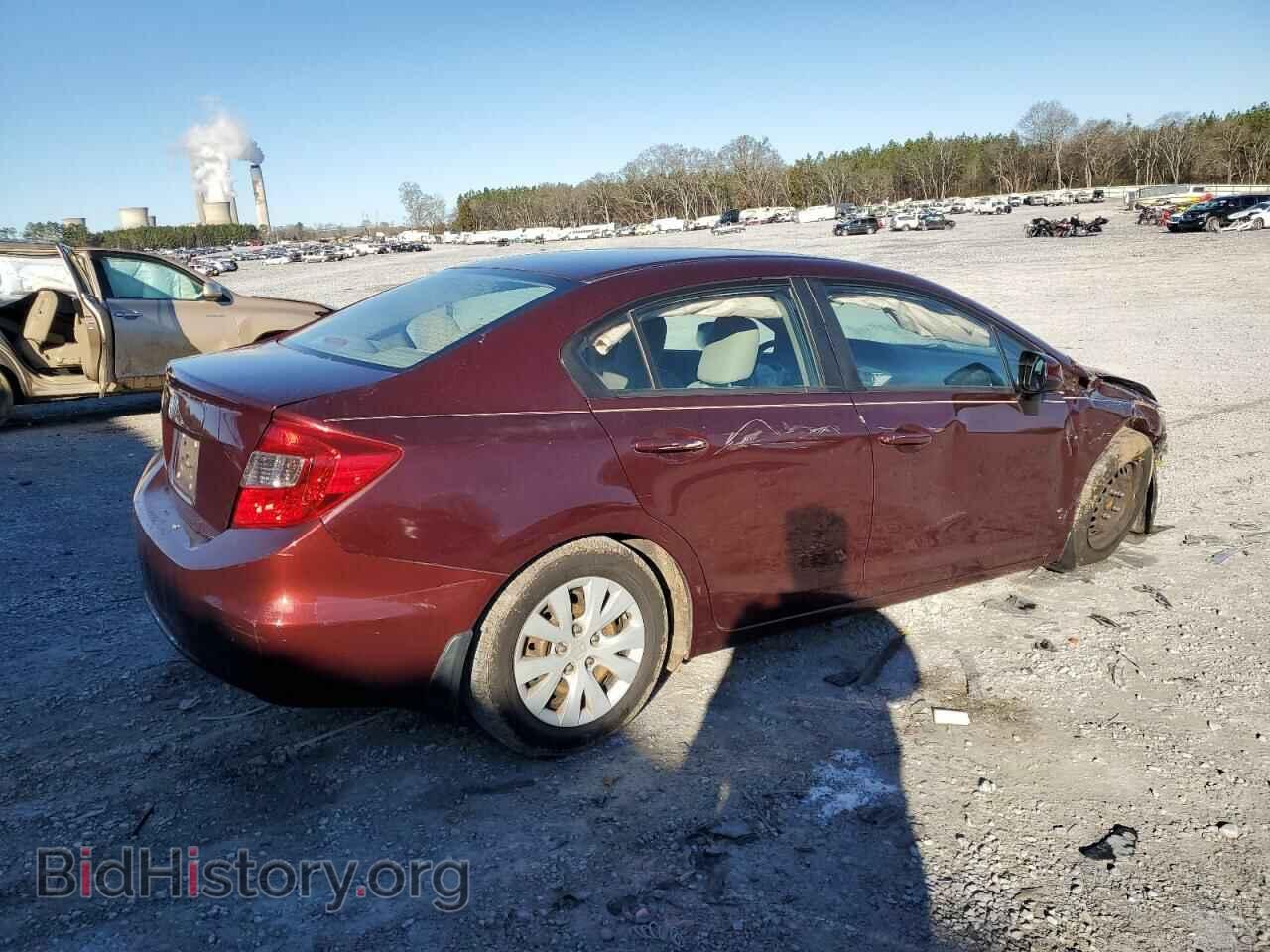 2012 HONDA CIVIC - VIN: 19XFB2F57CE095025 - Фото 3