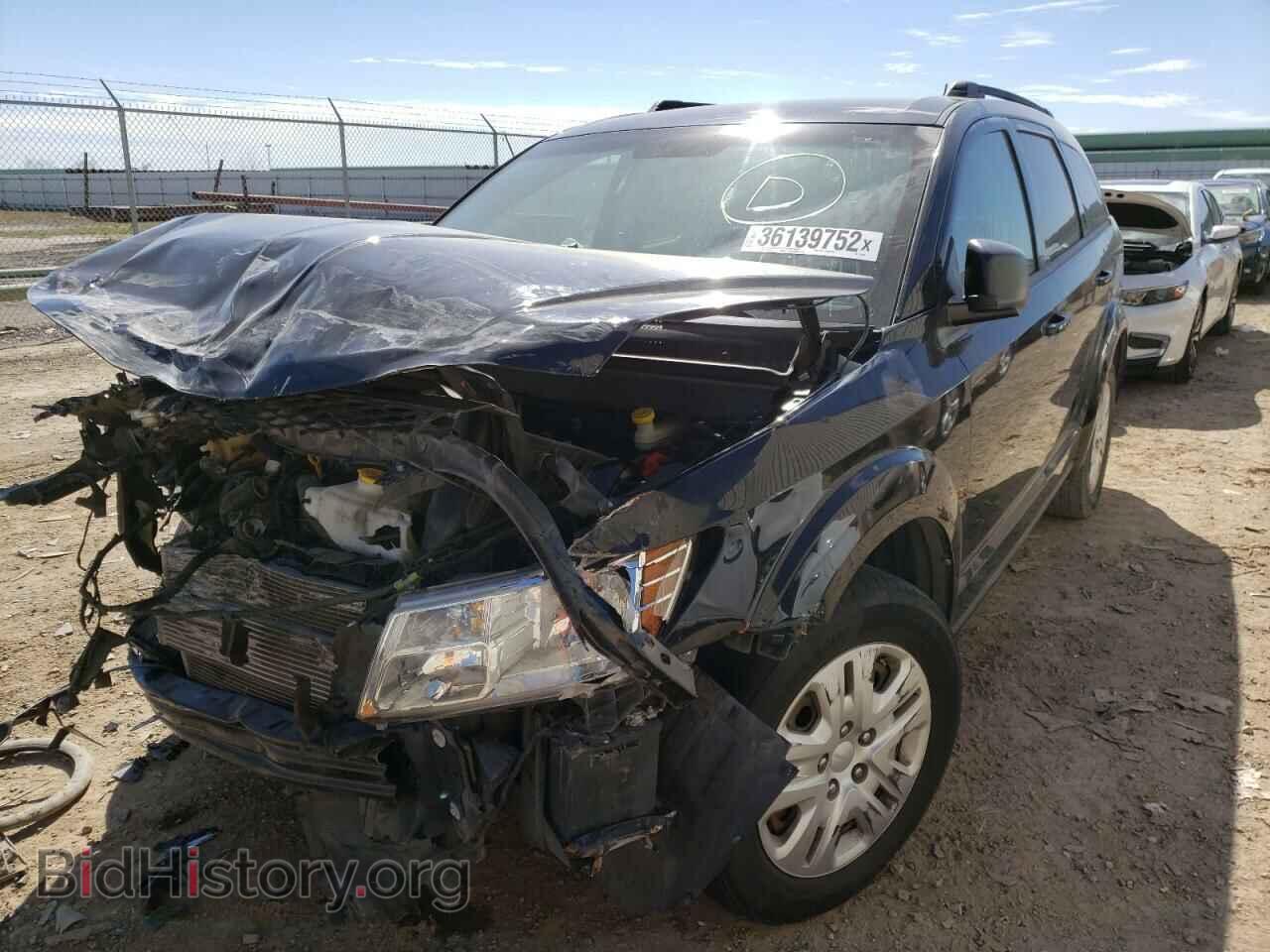 2016 DODGE JOURNEY - VIN: 3C4PDCAB3GT171830 - Фото 2