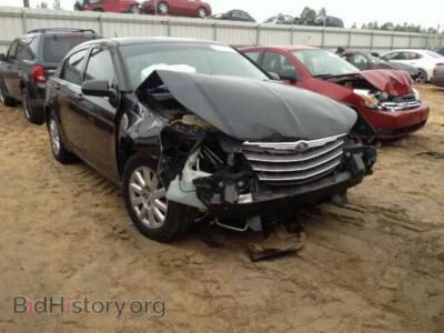 2010 Chrysler SEBRING Sebring TO, black — VIN 1C3CC4FB7AN162253, Copart