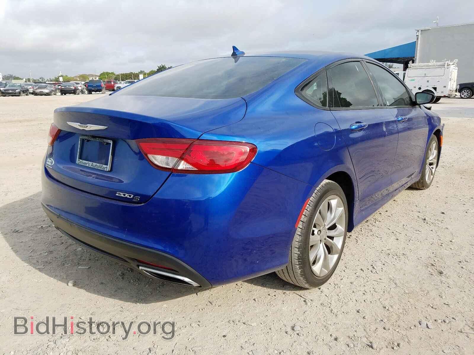2015 CHRYSLER 200 - VIN: 1C3CCCBG4FN508035 - Фото 4