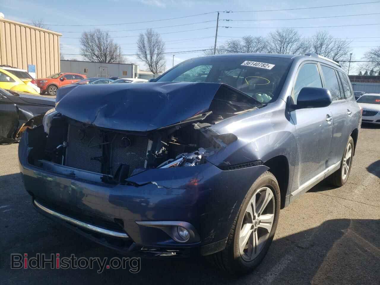 2013 TOYOTA HIGHLANDER - VIN: 5TDDK3EH8DS260855 - Photo 2
