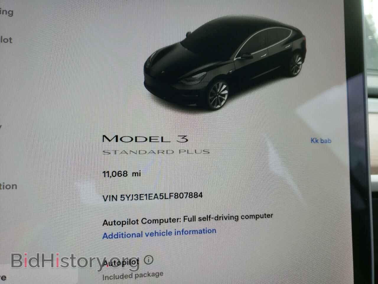 2020 TESLA MODEL 3 - VIN: 5YJ3E1EA5LF807884 - Photo 8