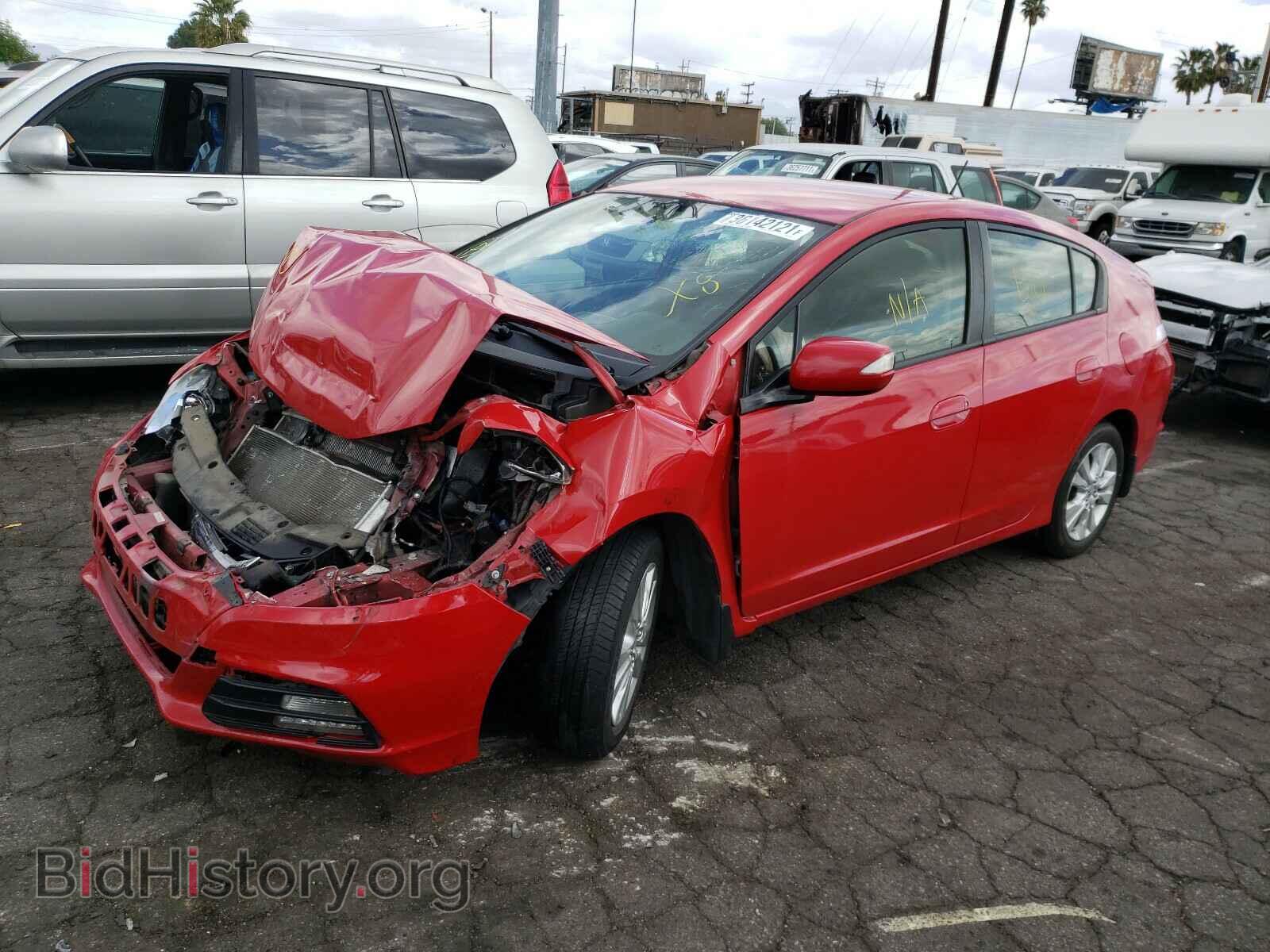 2013 HONDA INSIGHT - VIN: JHMZE2H70DS000627 - Фото 2
