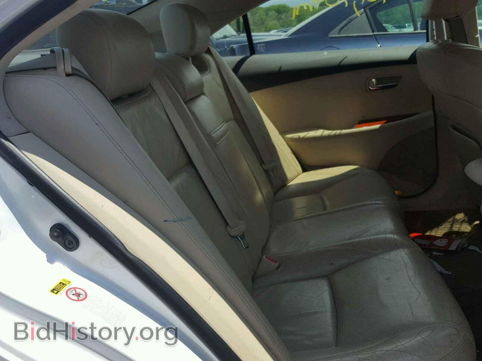 2012 LEXUS ES350 - VIN: JTHBK1EG8C2480388 - Фото 6