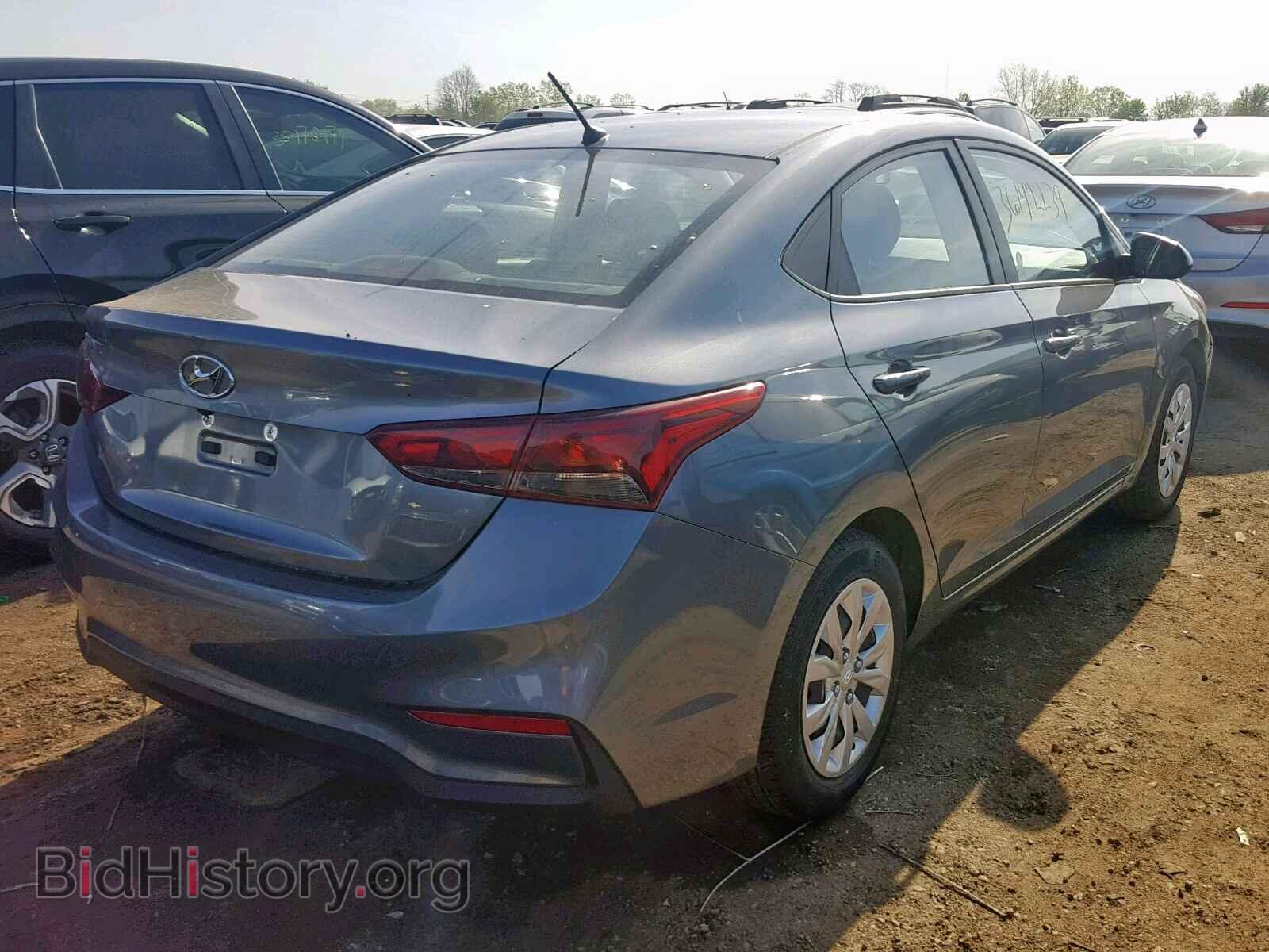 2018 HYUNDAI ACCENT - VIN: 3KPC24A37JE018284 - Фото 4