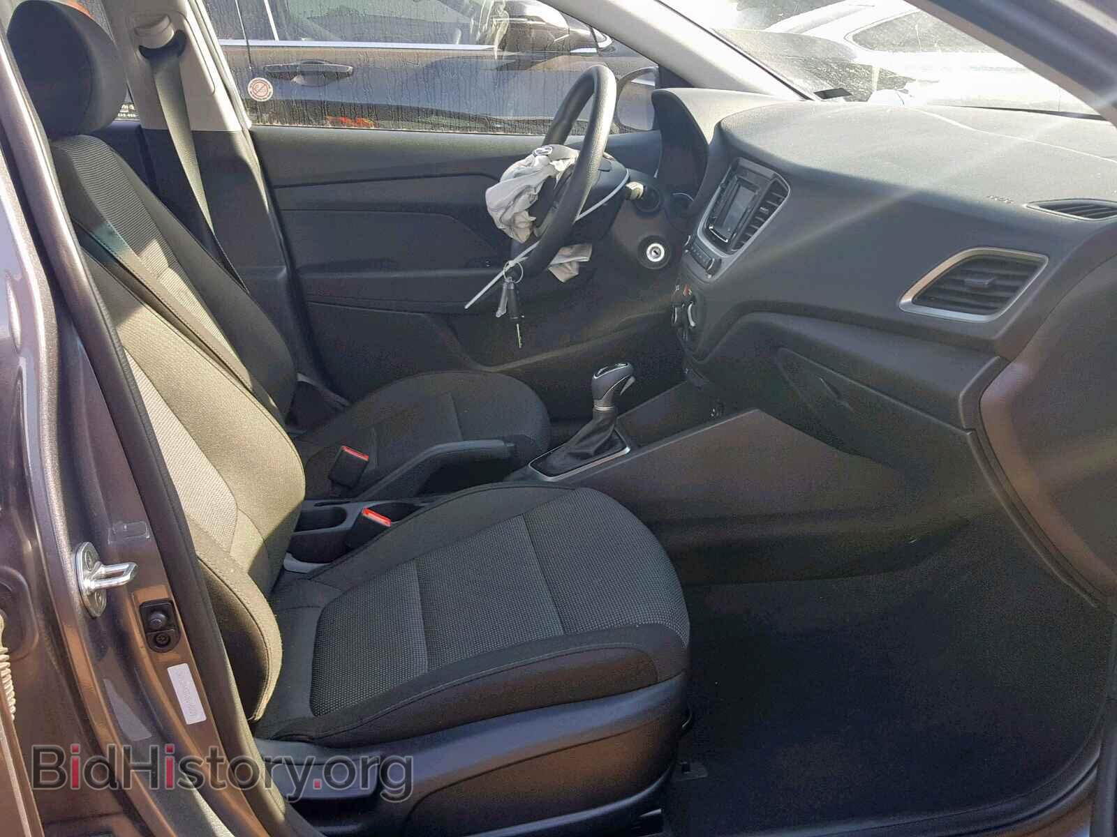 2018 HYUNDAI ACCENT - VIN: 3KPC24A37JE018284 - Фото 5