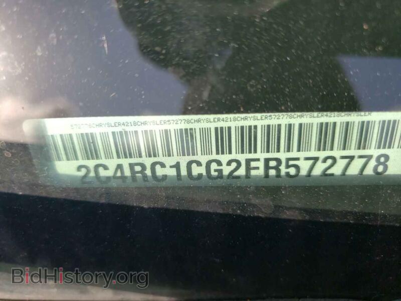 2015 Chrysler MINIVAN (VIN 2C4RC1CG2FR572778) — photo 10 of 10