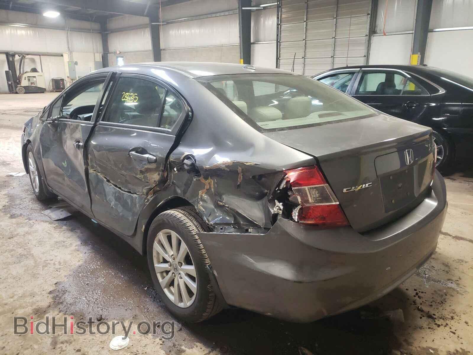 2012 HONDA CIVIC - VIN: 2HGFB2F87CH522767 - Фото 3