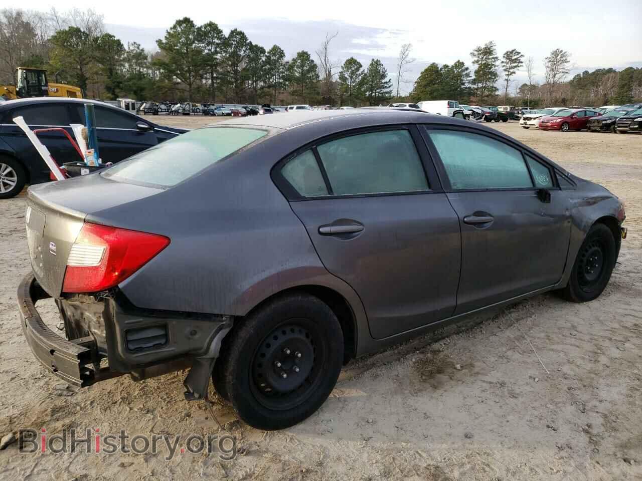 2012 HONDA CIVIC - VIN: 2HGFB2F59CH304187 - Фото 3