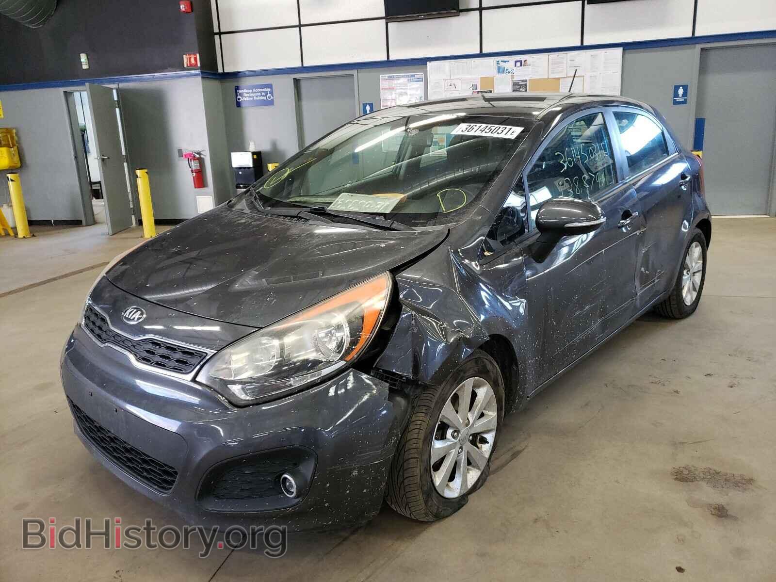 2013 KIA RIO - VIN: KNADN5A35D6156754 - Фото 2