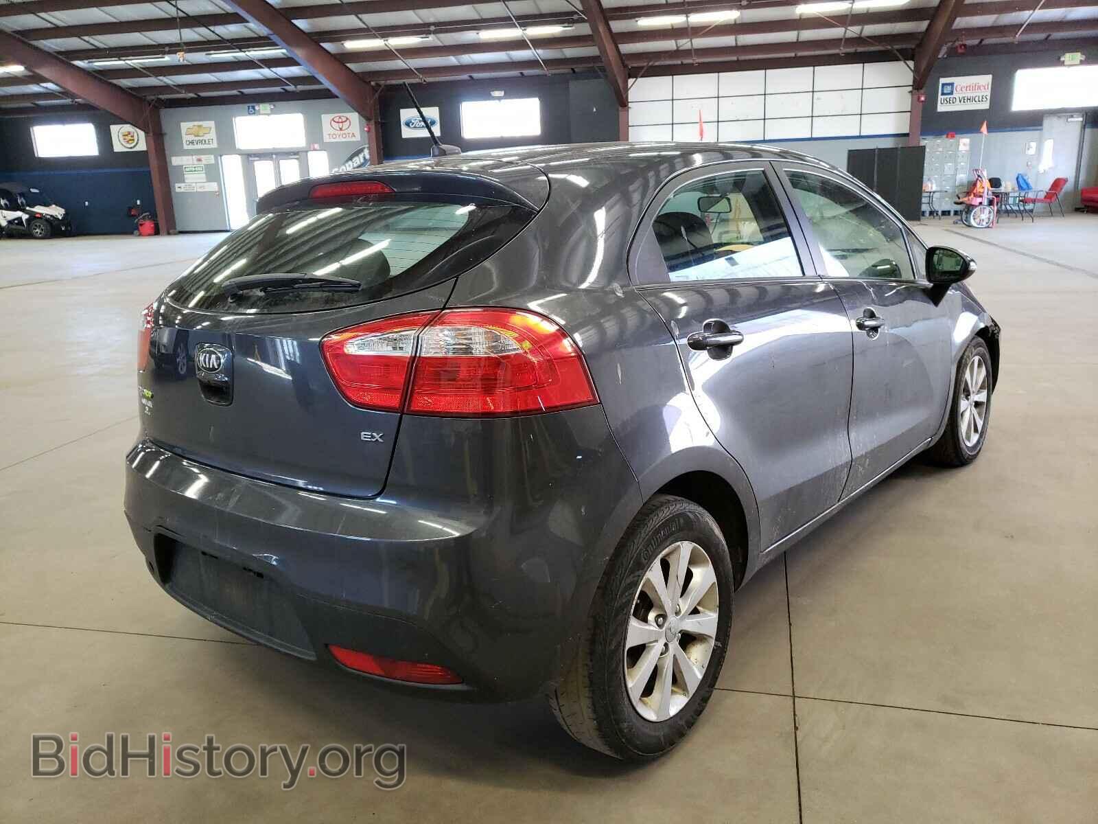 2013 KIA RIO - VIN: KNADN5A35D6156754 - Фото 4
