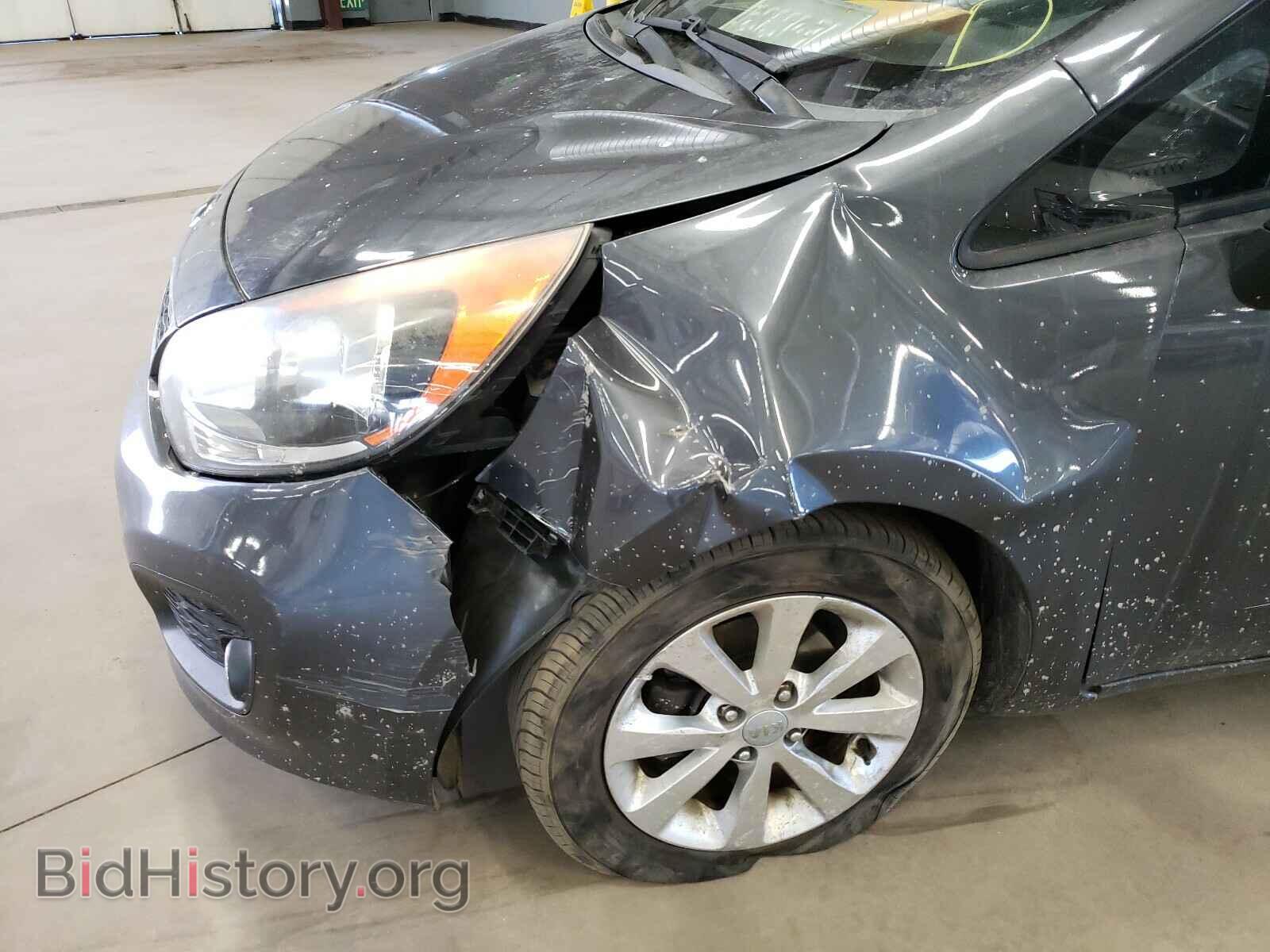 2013 KIA RIO - VIN: KNADN5A35D6156754 - Фото 9