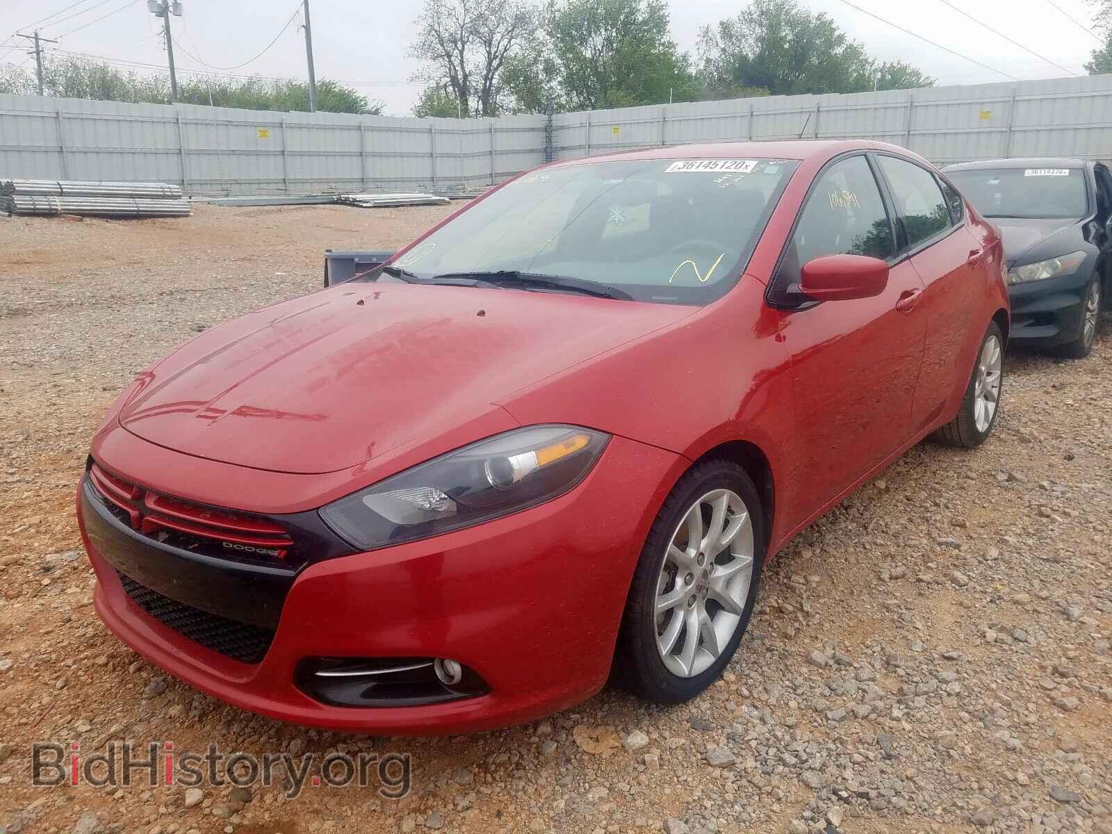 2013 DODGE DART - VIN: 1C3CDFBH7DD641169 - Фото 2