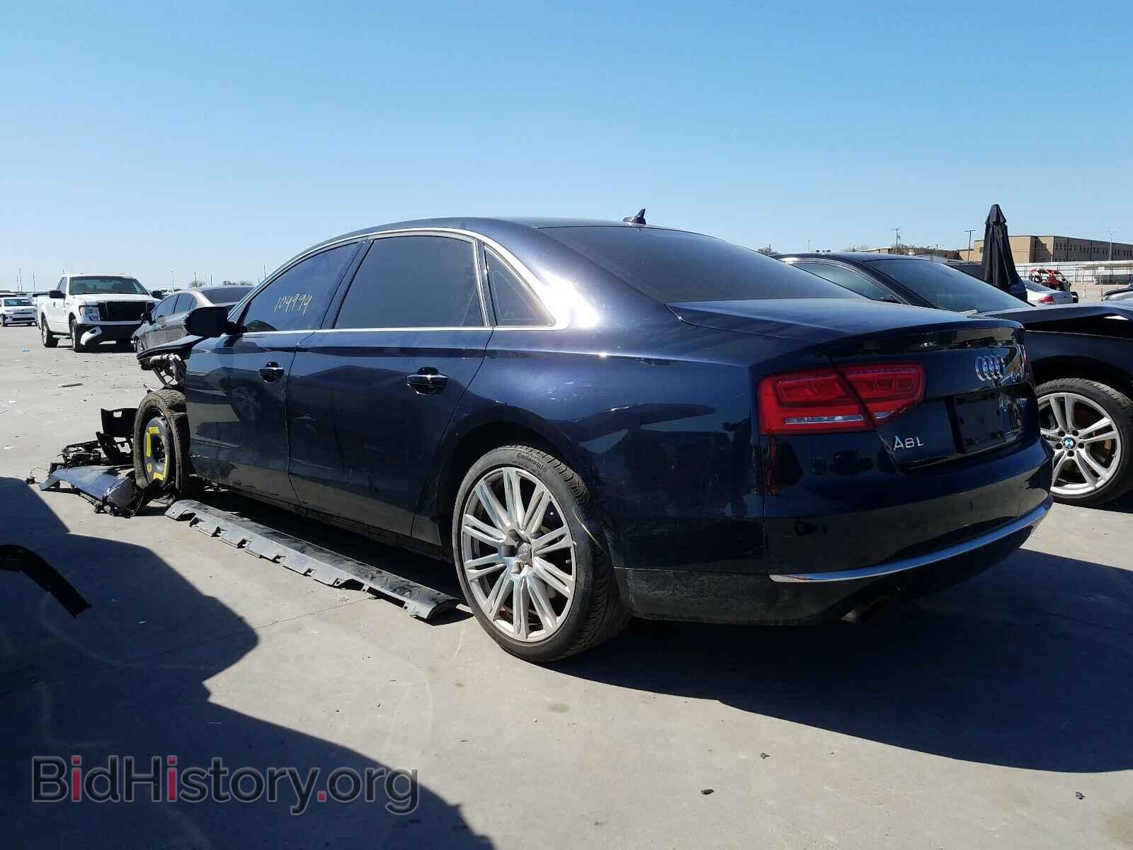 2013 AUDI A8 - VIN: WAURGAFD8DN002894 - Фото 3