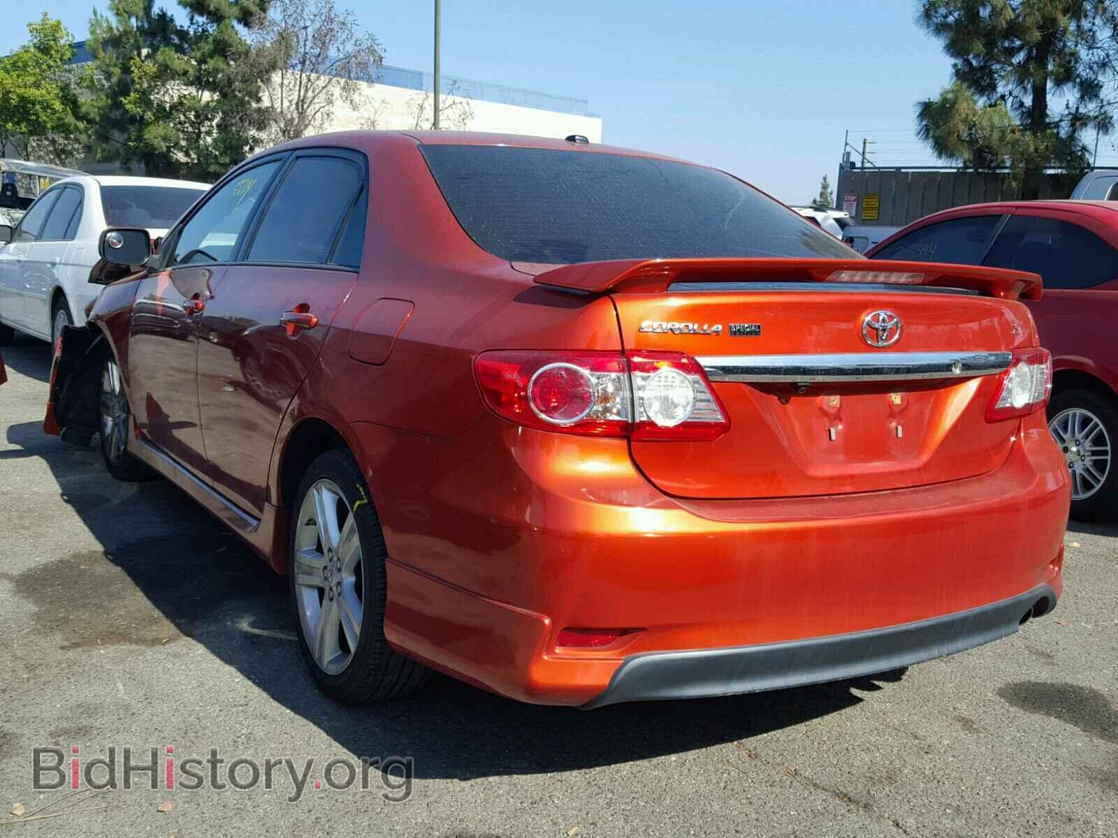 2013 TOYOTA COROLLA BA - VIN: 2T1BU4EE5DC083493 - Фото 3